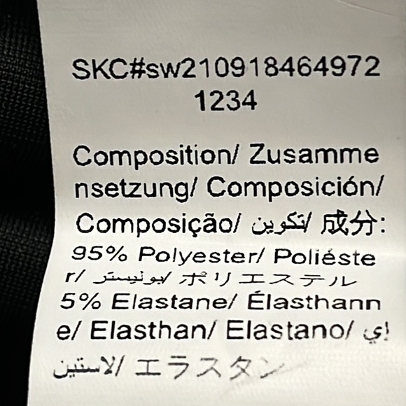 Shein black long sleeve dress with silver glitter. Women’s size large - Picture 5 of 14